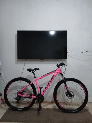 Bike Aro 29 Lotus Rosa APENAS 5 MESES (Ja esta No Preço Final).