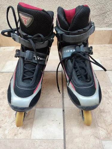 Patins Inline Traxart Profissional Tam 10 (41/42) + Rodas Hyper | Alta Performance
