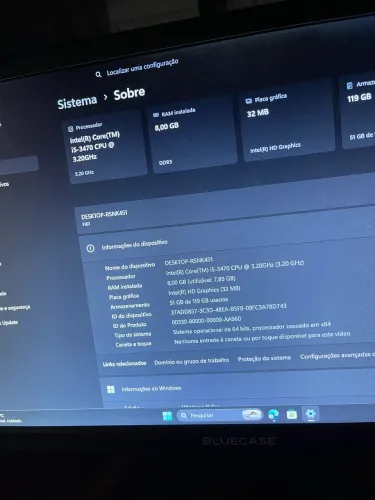 i5 3470+ 8gb ram+ placa mãe troco por placa mãe amd pode ser usada