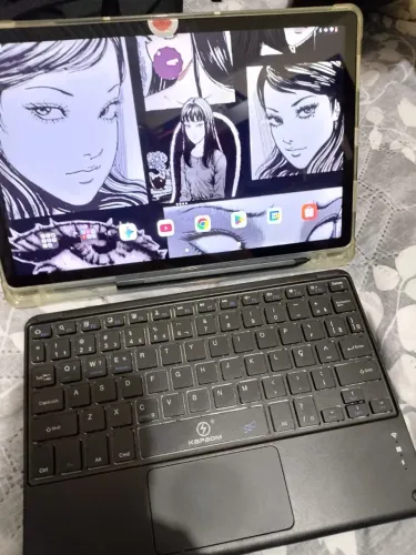 KIT TABLET Lenovo P11 Plus + Caneta/Teclados original Lenovo + Teclado bluetooth Ç + bolsa
