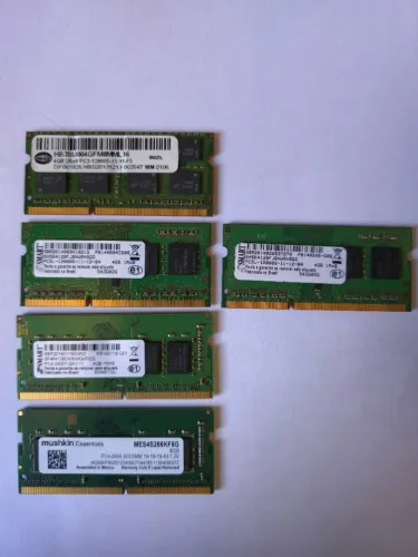 Memórias RAM para Notebook DDR3, DDR3L e DDR4 ? 4GB e 8GB