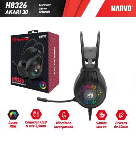 Headset Gamer Marvo