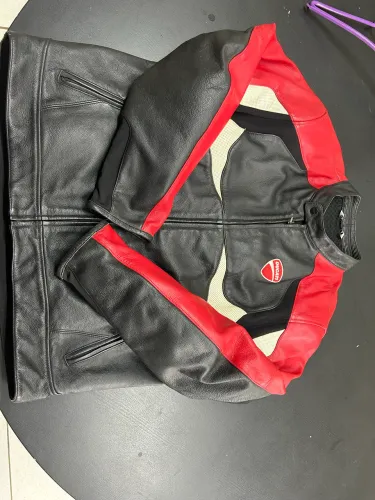 Jaqueta couro Dainese DUCATI ORIGINAL