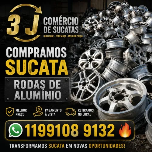 Rodas alumínio ( Sucata compramos)
