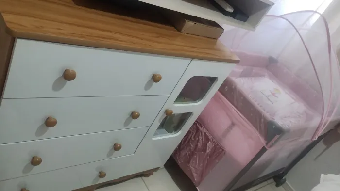 Chiquinho de bebê menina nunca foi usado