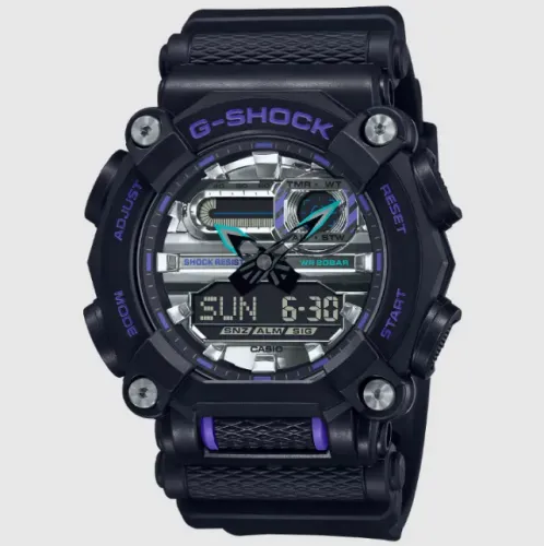 RELÓGIO CASIO G-SHOCK GA-900AS-1ADR - NOVO NA CAIXA COM NOTA FISCAL