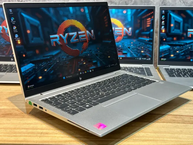 Notebook Ryzen 3 Pro HP Elitebook 8GB, SSD 256GB + Garantia e NF