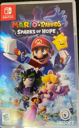 Jogo Mario + Rabbids 2 (Sparks of Hope) - Nintendo Switch (Mídia Física Original)