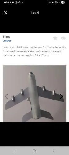 Lustre avião