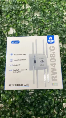 Repetidor de sinal Wi fi 8 Antenas