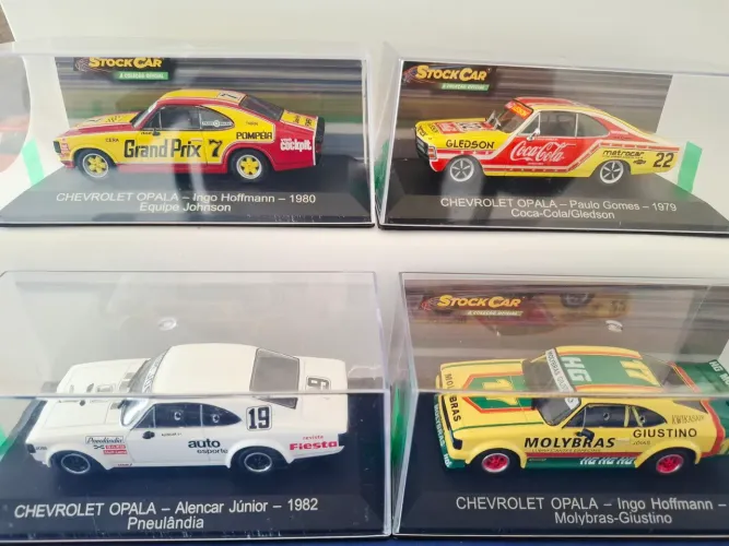 Lote de miniaturas Opalas Stock Car