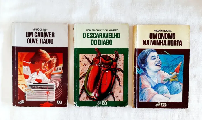 3 livros coleção Vaga-lume anos 80