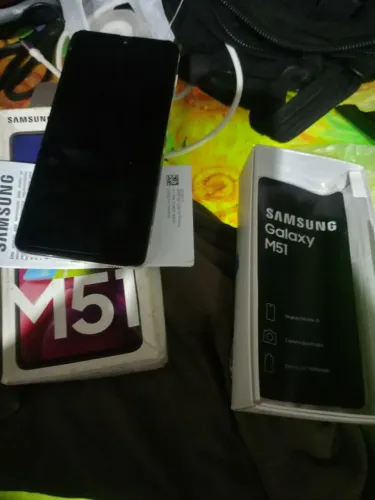CELULAR M51 SAMSUNG 128G SÓ 400