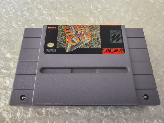 SimCity Original Super Nintendo SNES