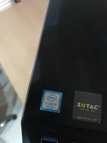 PC com i5-7400 (7ª geração), 16 GB RAM DDR4 e placa-mãe Gigabyte B150M-Gaming 3