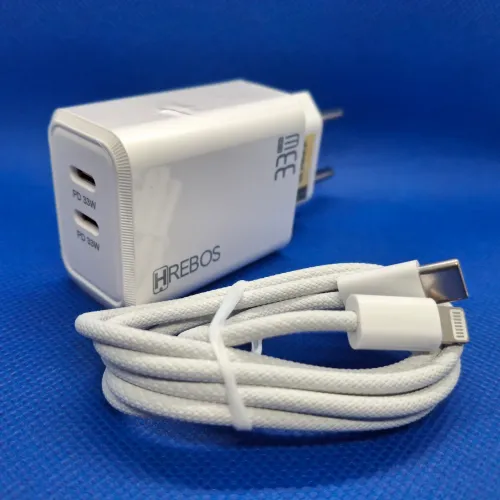 CARREGADOR PARA IPHONE TURBO 33W CABO E FONTE ANATEL QUALIDADE PREMIUM