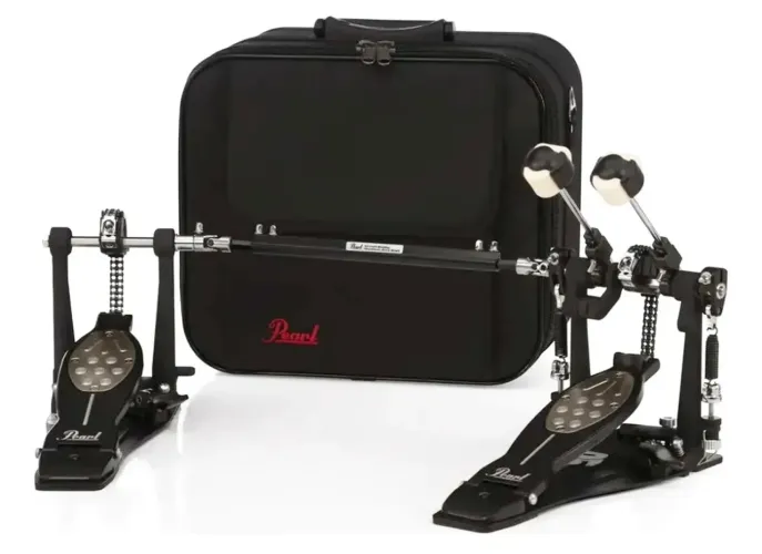 Pedal duplo Pearl Eliminator Redline 25th edição Limitada P-2052C/B NOVO!