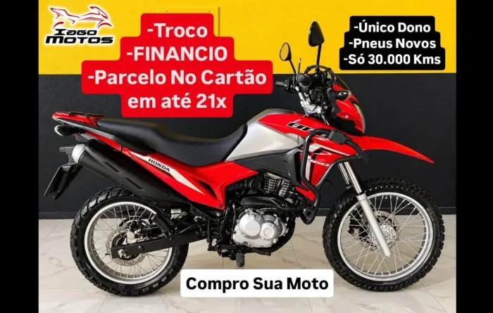 Honda Bros 160 ESDD 2022, Único Dono, cg start fan titan crosser 125 150 300 cb fazer xre