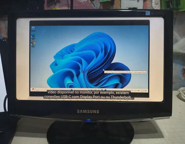 Monitor Samsung 16 polegadas Lcd