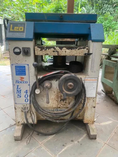 Tupia de bancada, Desengrossadeira Rocco, Serra esquadrejadeira 5CV
