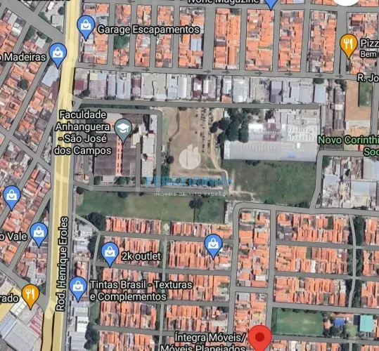 Área à venda, 1460 m² por R$ 2.920.000,00 - Residencial União - São José dos Campos/SP
