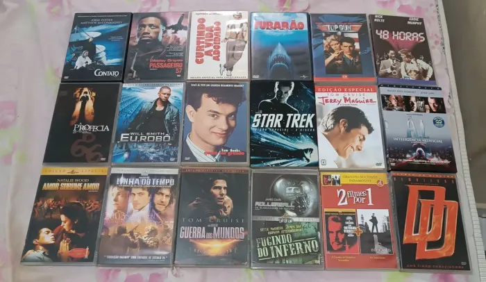 Coleção 18 dvds originais