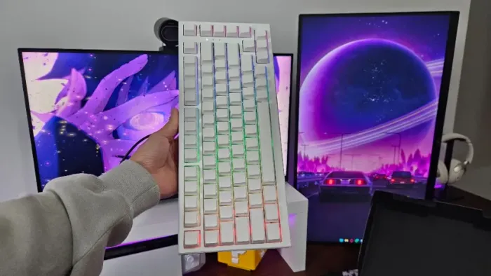 Teclado gamer magnético TAC75 HE COM FIO NOVO