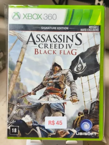 Assassin's Creed IV Black Flag - Xbox 360 - Aceito Olxpay