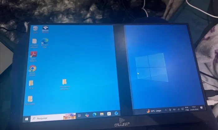 Monitor portátil no estado