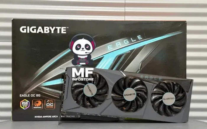 Placa de Vídeo RTX 3070 8GB Gigabyte Eagle