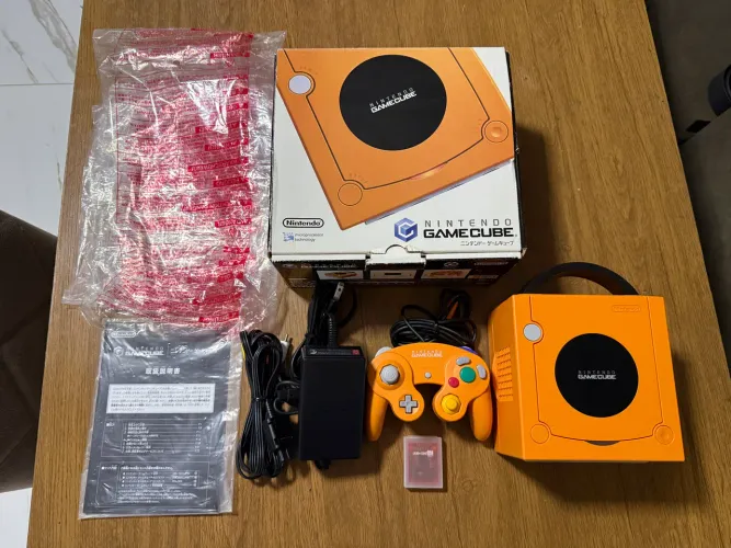 Nintendo GameCube  Orange Completo na Caixa 