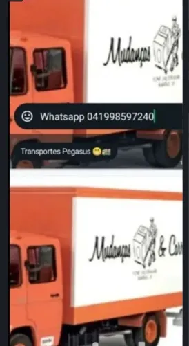 Mudanças fretes e carretos em geral em Curitiba e região 