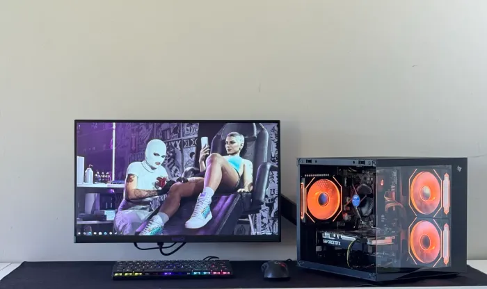 PC GAMER COMPLETO GTX 1660 + i5 8400 + 16GB + MONITOR 100Hz