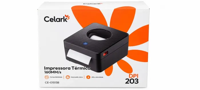 Impressora térmica de etiquetas