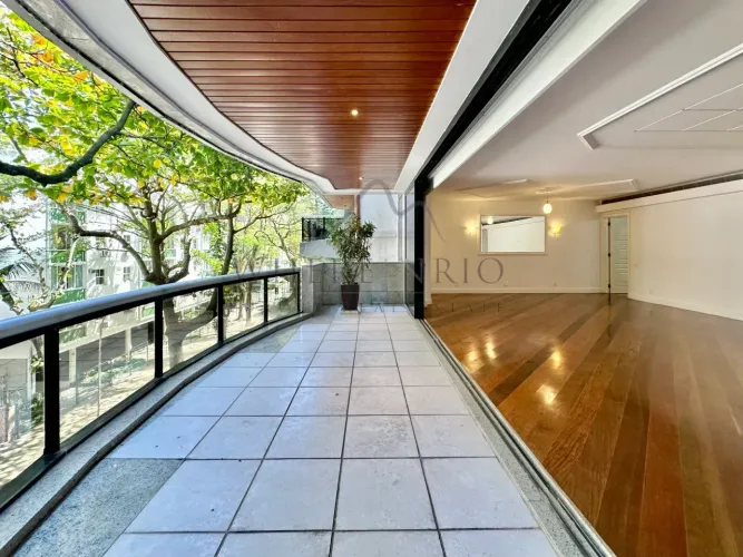 Apartamento para alugar no Leblon em edifício luxuoso
