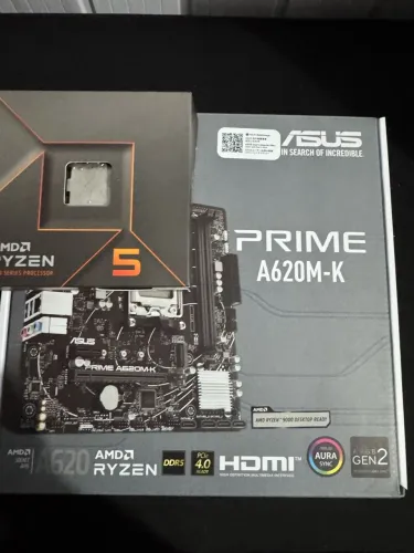 KIT AM5 placa mae + processador