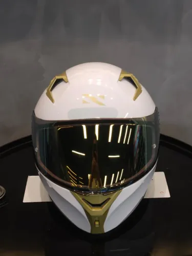 Capacete Norisk Flow - WHITE/GOLD