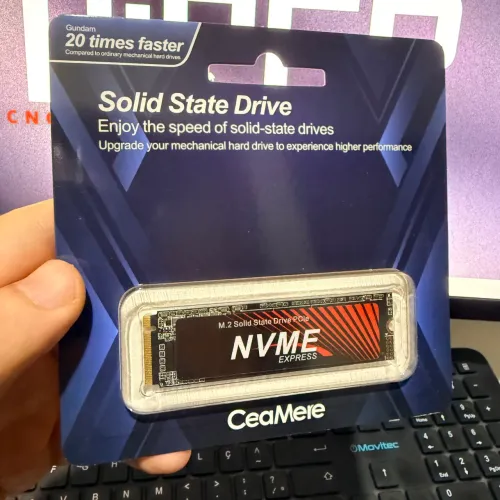 SSD NVME 1TB Gen3 novo com garantia. 