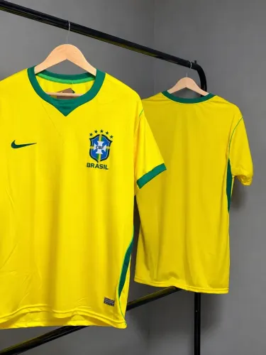 Camisa do Brasil 2026 Amarela - Tamanhos M e G