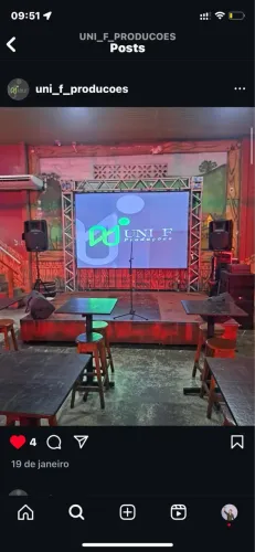 Aluguel de equipamentos pra eventos