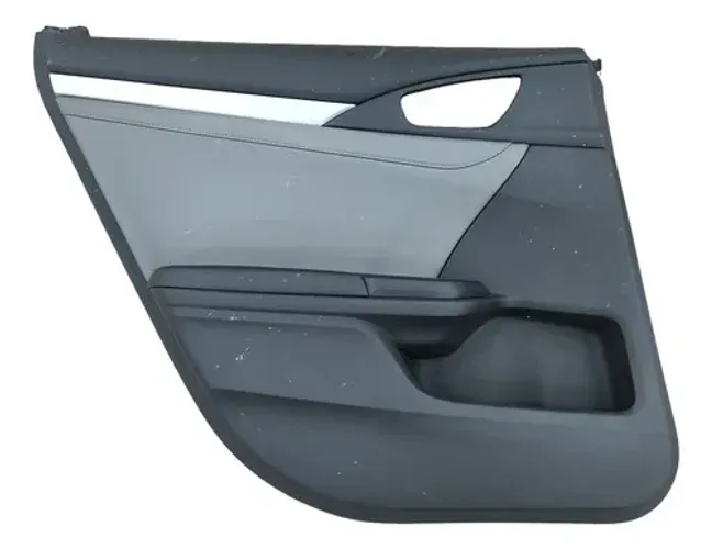 Forro Porta Tras Esq Honda Civic G10 2018 2019 2020 2021 Preto