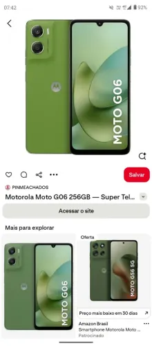 Vendo moto g06