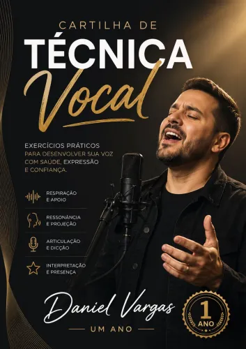 Cartilha técnica vocal Daniel Vargas um ano