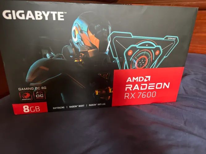 Placa de vídeo RX7600