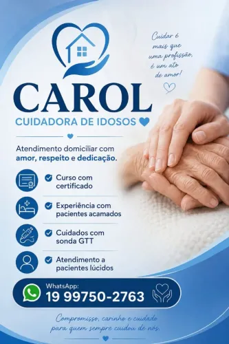 Cuidadora de idosos 