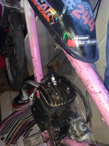 Motorizada 100cc não anda