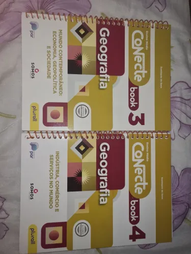 Livro Geografia Conecte Book 3 e 4 Plurall