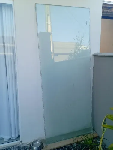 Vidro temperado para pergolado ou vitrine