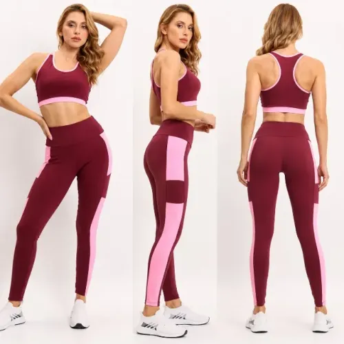 Legging Pocket Bicolor