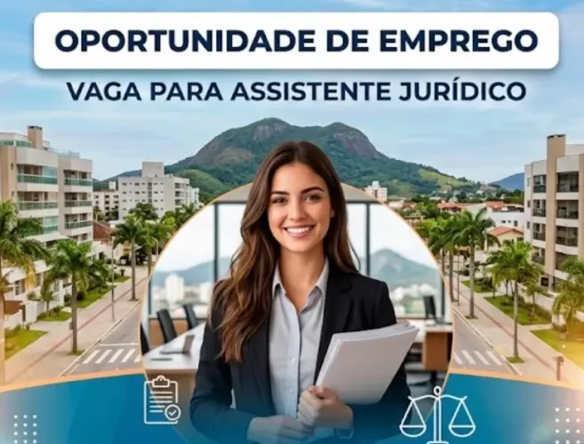 Vaga de assistente jurídico
